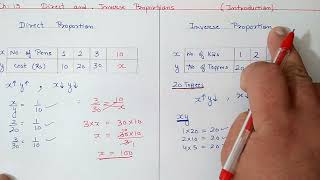 Chapter11 Introduction Direct and Inverse Proportions  Ncert Maths Class 8  Cbse [upl. by Japeth]