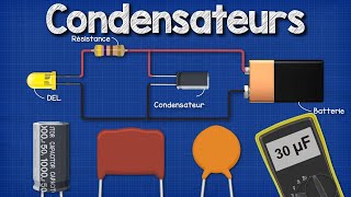 Cest Quoi Un Condensateur  condensateurs [upl. by Kcirevam]