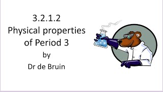 Physical Properties of the Period 3 Elements [upl. by Leugimesoj]