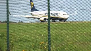 Ryanair at FrankfurtHahn Airport [upl. by Nashbar548]