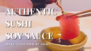 How to make hand made NIKIRI SHOYU【Recreate soy sauce served in highend sushi restaurants】煮切り醤油の作り方 [upl. by Ahtebat696]