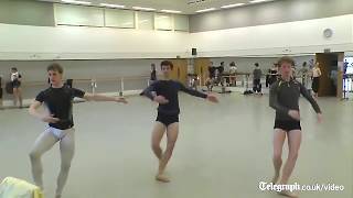 Mariinsky Ballet Class at ROH [upl. by Aidnyc]