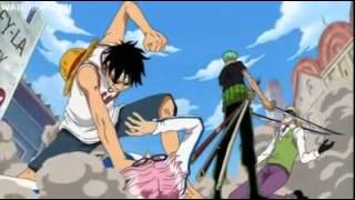 Luffy and Zoro VS Coby and Helmeppo [upl. by Mitch]