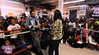 BABS BUNNY amp VAGUE presents QUEEN OF THE RING COUTURE vs JAI SMOOVE [upl. by Kendry]