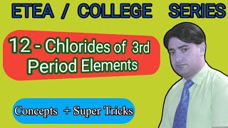 Chlorides of 3rd Period Elements  Chemistry of Chlorine Compounds  S and P Block Elements [upl. by Lopes]