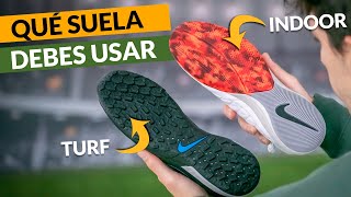 DIFERENCIAS ENTRE LAS SUELAS DE FUTSAL [upl. by Eloccin]