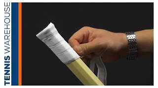 Tennis Tip How to Install a Replacement Grip [upl. by Feucht]