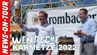 Wendener Kirmes 2022 eröffnet 3 Tage MEGAKirmes Fassanstich amp Emotion der Wendsche Kärmetze 2022 [upl. by Estele584]