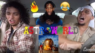 ASTROWORLD  TRAVIS SCOTT FULL ALBUM REACTION REVIEW [upl. by Ainomar722]