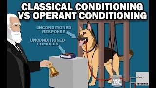 CLASSICAL VS OPERANT CONDITIONING [upl. by Solis342]