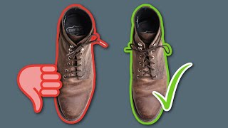 How to LACE ARMY BOOTS  5 MILITARY BOOT LACING Styles [upl. by Aihsemaj]