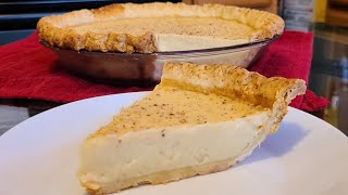 How to make Homemade Custard Pie [upl. by Tdnerb446]