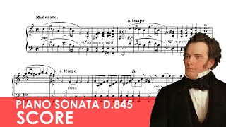 SCHUBERT Piano Sonata No 16 in A minor Op 42  D845 Score [upl. by Riella373]