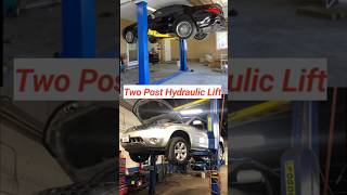 2 Post Lift  Two Post Mechanical Hydraulic Lift For Used Car Repair amp Servicing Center automobile [upl. by Ilahtan]