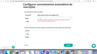 COMO CANCELAR INSCRIÇÕES AUTOMATICAMENTE [upl. by Ordnazil]