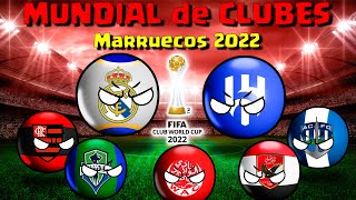 Resumen del MUNDIAL DE CLUBES 2022 Countryballs [upl. by Ruhtua]