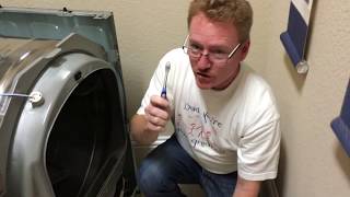 How to fix a noisy vibrating Samsung dryer in 30 minutes for 25 or less [upl. by Millisent642]