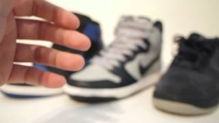 Lacing Tips How to Lace Nike Dunk SB Jordan 1 Air Force 1s and On Feet [upl. by Atlas]