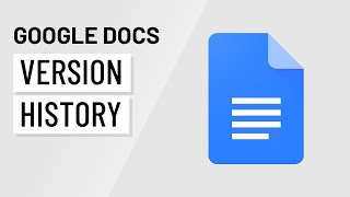 Google Docs Version History [upl. by Annez314]