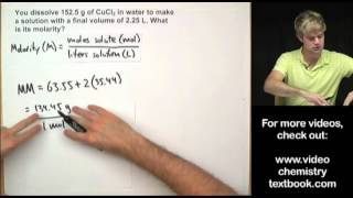 Molarity Practice Problems [upl. by Caswell]