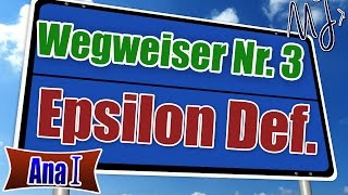 Konvergenz von Folgen  Beweisen mit Epsilon Definition  Erklärung amp Beispiel  quotWegweiser Nr 3quot [upl. by Suhploda]