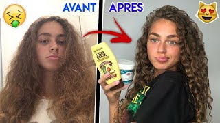 ROUTINE CHEVEUX BOUCLÉS➿ FACILE [upl. by Anera]