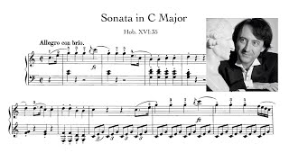 Haydn Sonata in C Major Hob XVI 35 – JeanEfflam Bavouzet [upl. by Eenattirb948]