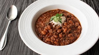 Beef Bean amp Beer Chili Recipe  How to Make Beef amp Beer Chili [upl. by Yalahs534]