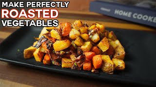 4 cooking tips to make Perfect Roasted Vegetables [upl. by Lanuk]