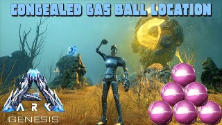 ARK Genesis  Congealed Gas Ball Location l EASY WAY TO OBTAIN [upl. by Jay]