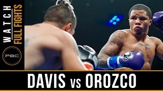 Davis vs Orozco FULL FIGHT June 3 2016  PBC on Spike [upl. by Diarmit610]