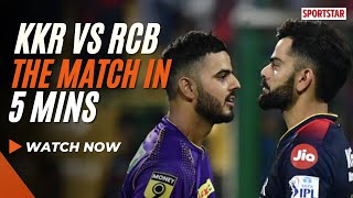 KKR vs RCB match highlights and analysis [upl. by Joya]