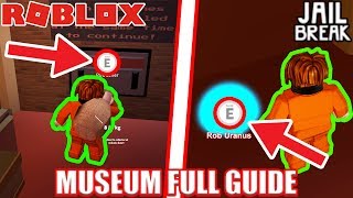 FULL GUIDE MUSEUM UPDATE in Roblox Jailbreak [upl. by Hermie23]