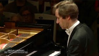 Lugansky  Ravel Piano Concerto in D major for the Left Hand [upl. by Nilram]