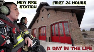 First 24 Hours in a New Fire Station  A Day in the Life [upl. by Fredrika]