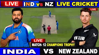 🔴Last 3 Over INDIA vs New Zealand LIVE [upl. by Ennayllek]