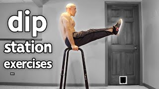 15 Dip Station Exercises You Should Try [upl. by Lalla]