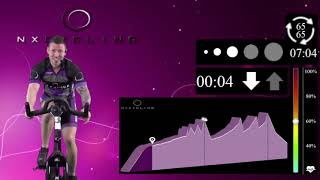 Clase de Ciclo Indoor completa  Dani NxCycling 03 [upl. by Aicen399]