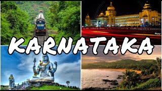 Best Places To Visit In Karnataka  Karnataka Tourist Places [upl. by Ytirahc406]