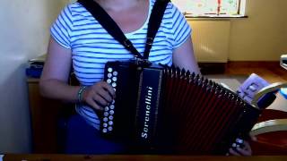 Flowers Of Edinburgh Reel DG MelodeonDiatonic Button Accordion  Mel Biggs [upl. by Shulins231]