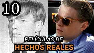 Top 10 Mejores Películas BASADAS en HECHOS REALES [upl. by Mohn]