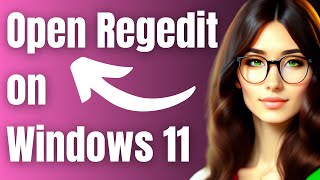 How to Open Regedit on Windows 11 [upl. by Hayimas]