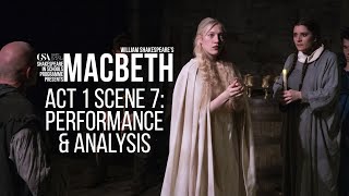 Macbeth Act 1 Scene 7 Performance and Analysis [upl. by Talya]