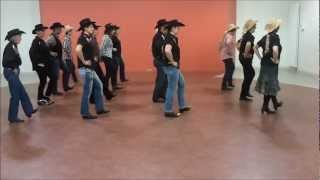 COASTIN Line Dance irlandaise [upl. by Ahsiek]