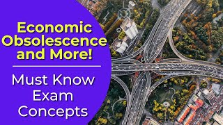 Economic Obsolescence What is it Real estate license exam questions [upl. by Ahsieket]