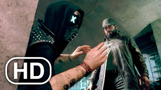 Aiden Pearce Meets Wrench Scene 4K ULTRA HD  Watch Dogs Legion Bloodline Cinematic [upl. by Dieter638]