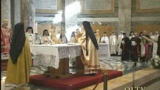 Melkite Patriarch Gregorios Divine Liturgy in Rome [upl. by Young]