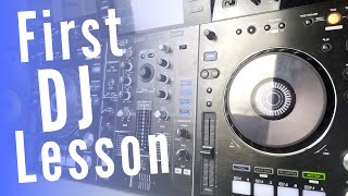 First 10 Minutes Pioneer XDJRX Beginner Tutorial XDJRX2 XDJRR [upl. by Llezom]