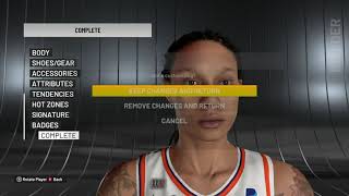 NBA 2K22 HOW TO EDIT WNBA PLAYER [upl. by Einahpit286]