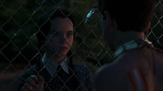 Wednesday and Joel Kiss Addams Family Values HD [upl. by Aiza]